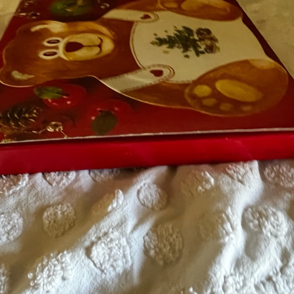 Nikko Japan 🎄 Christmastime Teddy Bear 🧸 Cookie Dessert Platter 🎄 - Picture 5 of 16